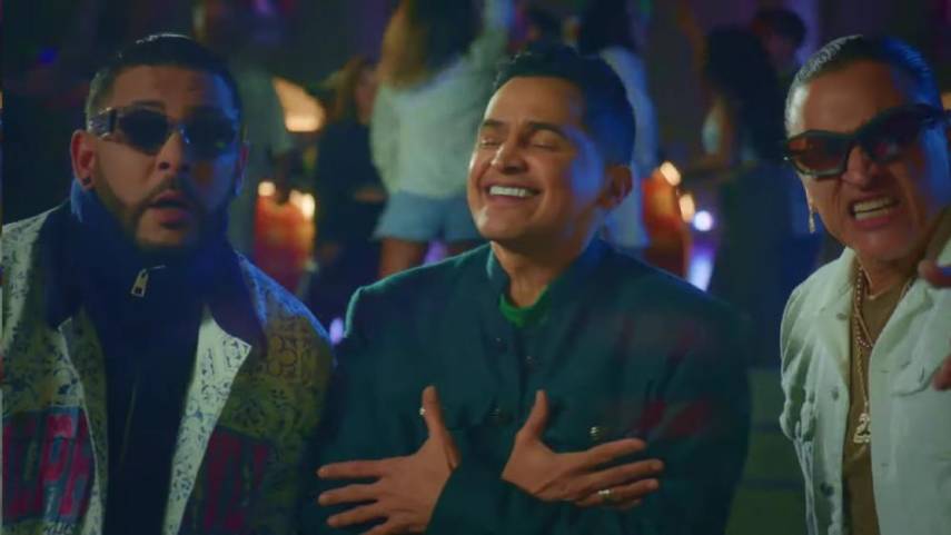 Elvis Crespo, RKM y Jorge Celedón estrenan “El Hilo”