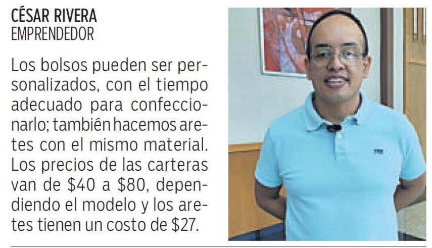 $!Zhana Accesorios apuesta por vender bolsos y aretes únicos