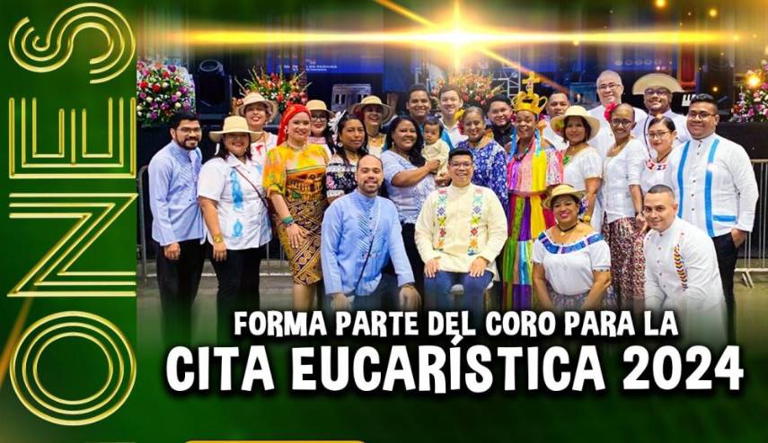 Arquidiócesis abre convocatoria para el coro de la Cita Eucarística 2024