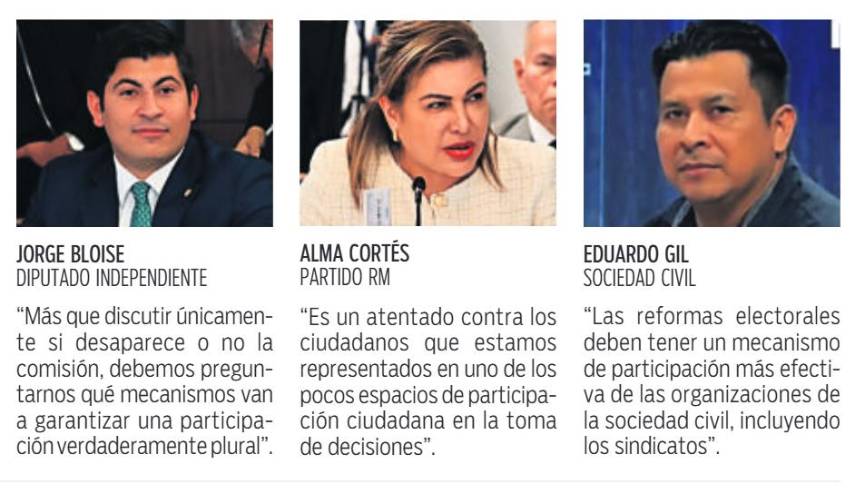 $!Debate por futuro de la Comisión de Reformas Electorales