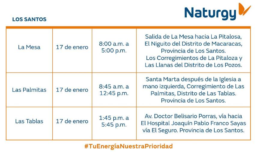 $!Aviso importante: Trabajos de mantenimiento en la red eléctrica del 12 al 18 de enero 2026