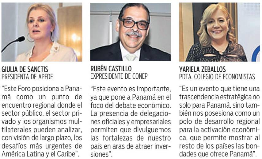 $!Foro Económico del CAF reunirá a más de 2,000 líderes en Panamá