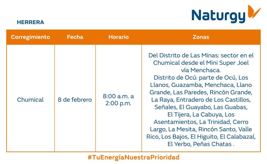 $!Aviso importante: Trabajos de mantenimiento en la red eléctrica del 2 al 8 de febrero de 2026