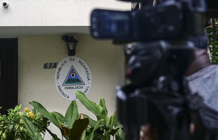 AFP | Embajada de Nicaragua en Panamá.