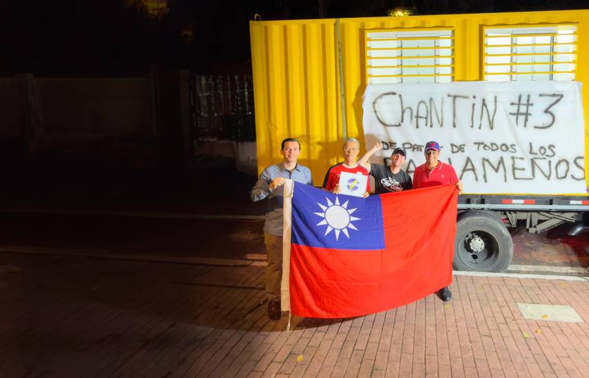 Cámara taiwanesa se activa para ayudar