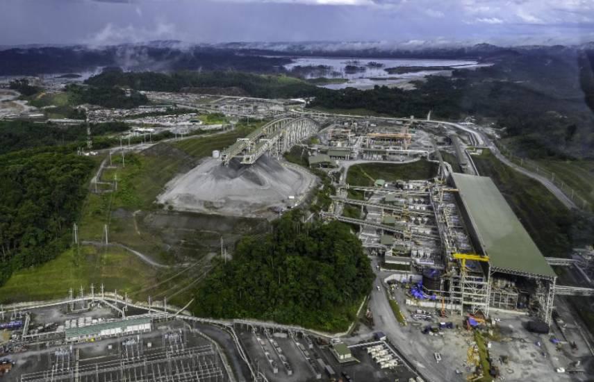 ML | Imagen panorámica del aérea del proyecto minero Cobre Panamá en Donoso.