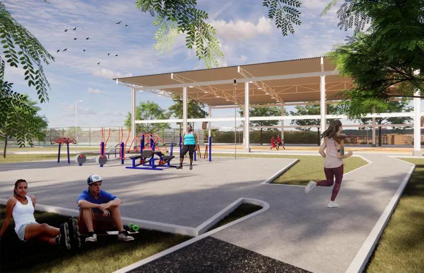 Parque de Brisas del Golf: 50 empresas compiten por obra de $1.2 millones