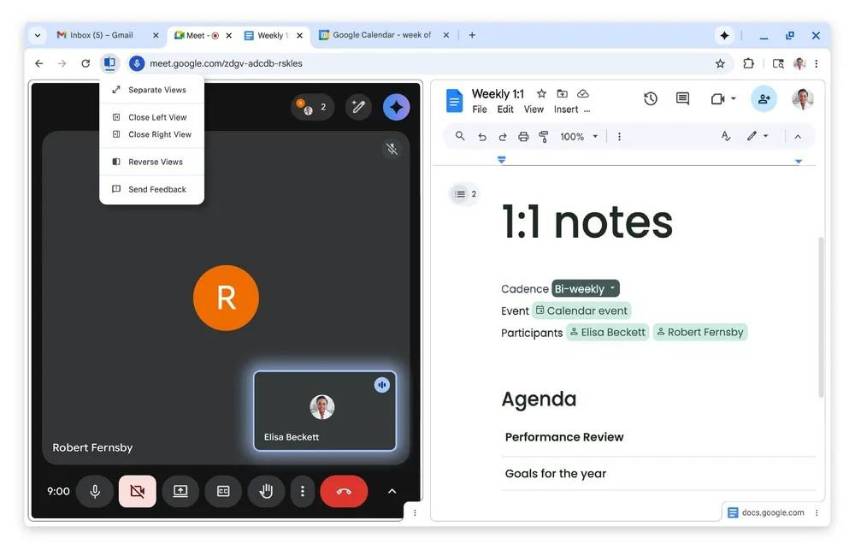 Google incorpora la función de pantalla dividida en Chrome para “impulsar la productividad”