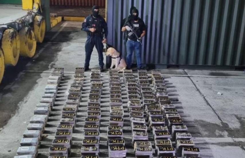 Panamá incauta 696 paquetes de droga que tenían como destino Dinamarca