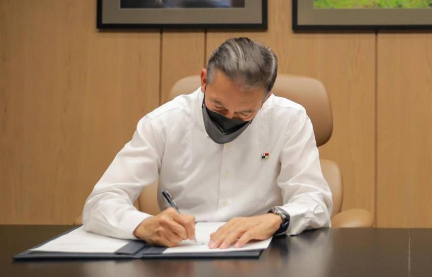 Presidente Laurentino Cortizo sancionó Ley del presupuesto general del Estado