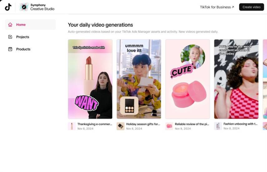 TikTok lanza Symphony Creative Studio para todos los anunciantes y permite utilizar contenido de Getty Images