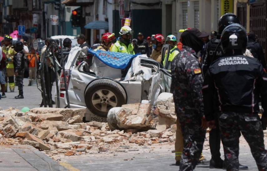 Cuatro muertos deja sismo que sacudió Ecuador y norte de Perú