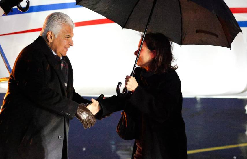 Presidente José Raúl Mulino llega a Oslo para acompañar a María Corina Machado en acto del Premio Nobel de la Paz