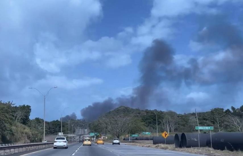 Reportan nuevo incendio en Cerro Patacón
