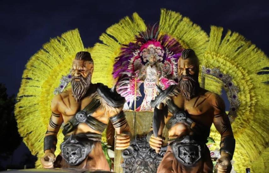 Desfile de reinas cierra la temporada de Carnaval en Panamá