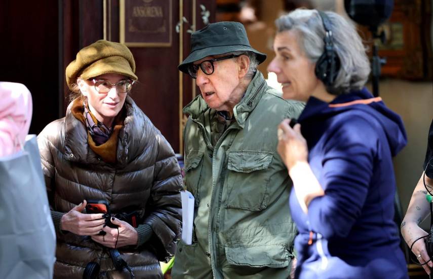Woody Allen filma su nueva película en las calles de Madrid