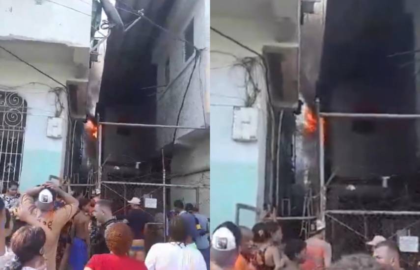 Bomberos controlan otro incendio en apartamento de edificio en Santa Ana