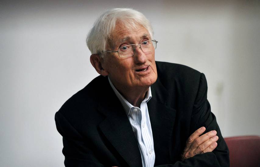 Fallece el filósofo alemán Jürgen Habermas, a los 96 años