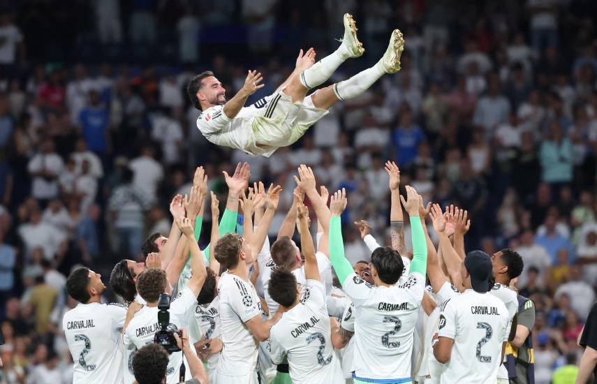 Real Madrid gana en una noche de despedidas en la última fecha de LaLiga