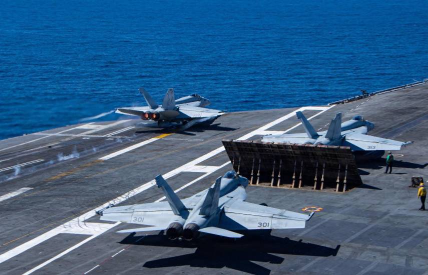 Poderoso portaviones USS Nimitz llegará el 29 de marzo