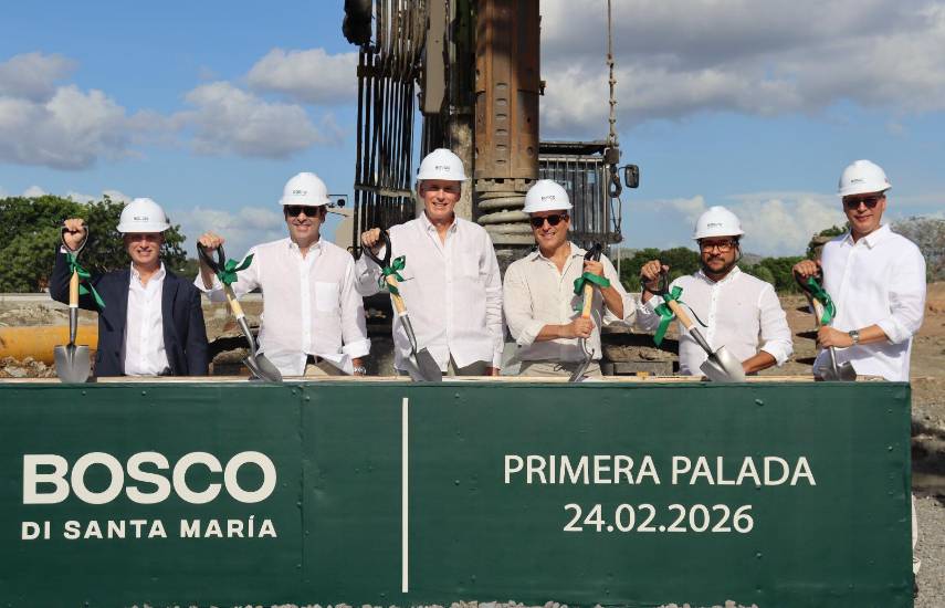 E.González | Realizan el acto de primera palada para la construcción del proyecto.