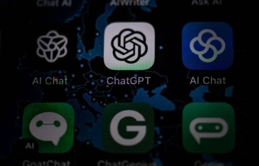 AFP | ChatGPT, la aplicación de chatbot de inteligencia artificial.