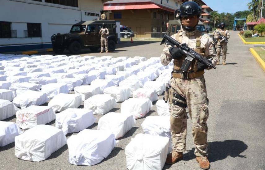 Minseg: Panamá ha decomisado 24 toneladas de droga en lo que va del año