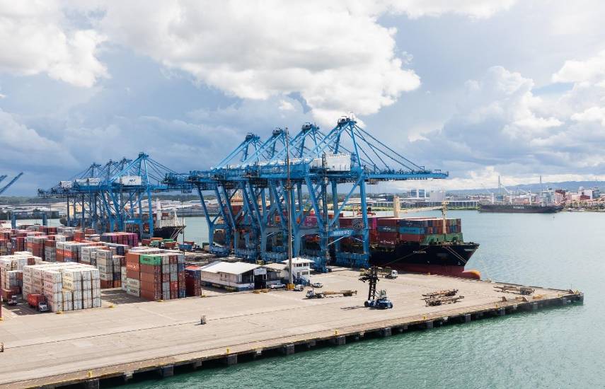 Movimiento de contenedores en los puertos creció un 1.8%