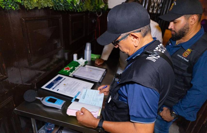 Alcaldía de Panamá realiza operativo por ruido excesivo