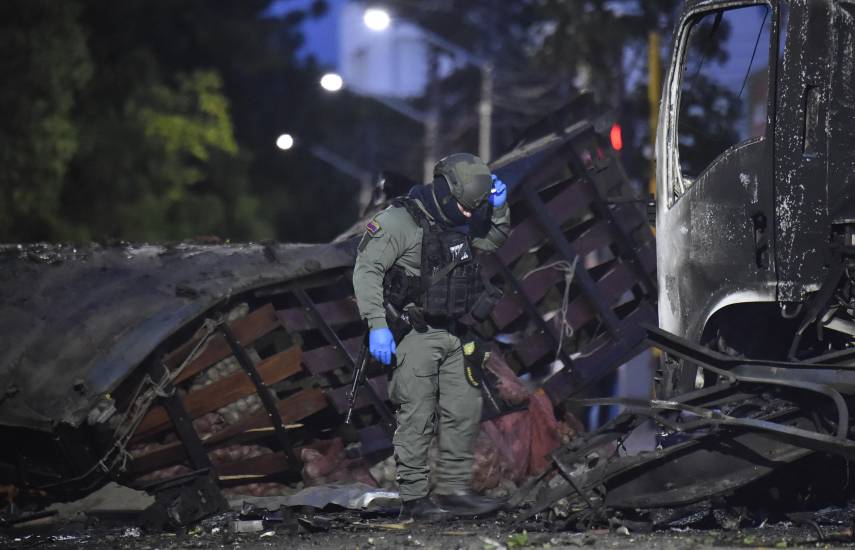 Gobierno de Panamá condena atentado contra policías en Colombia