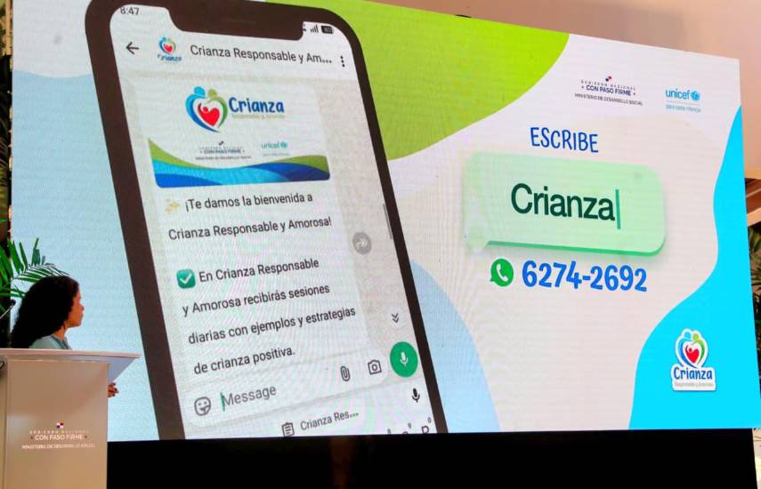 El MIDES lanza programa digital para promover la crianza positiva en las familias panameñas