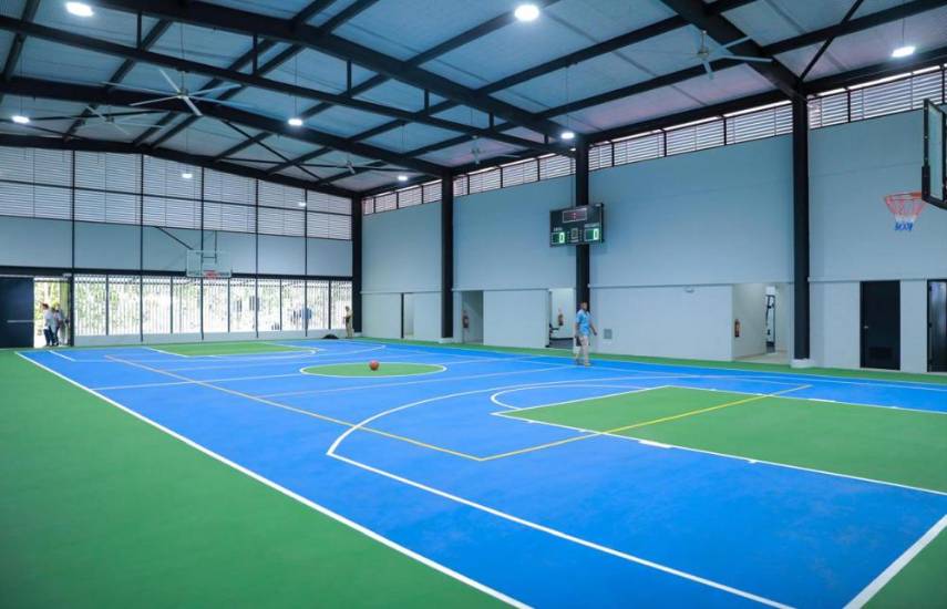 Reinauguran el complejo deportivo en Paraíso, Ancón