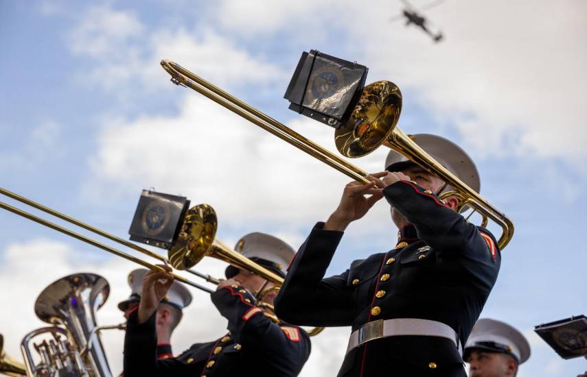 Viene la ‘Marine Forces Band’