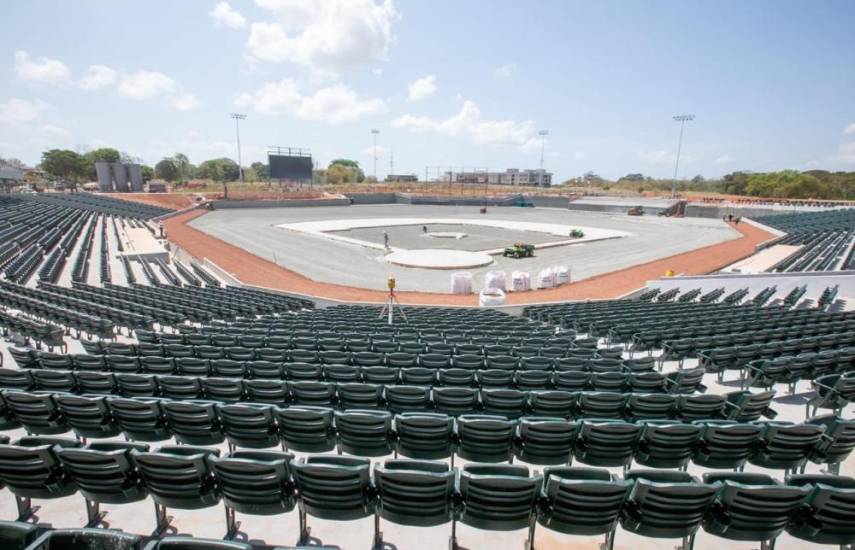 El estadio Mariano Rivera y Centro de Alto Rendimiento en La Chorrera tiene un 83% de avance