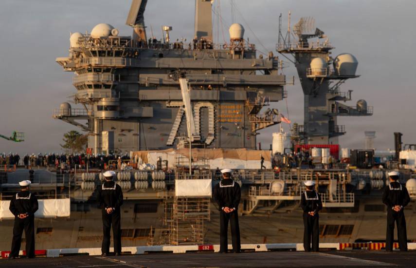 Poderoso portaviones USS Nimitz llegará el 29 de marzo