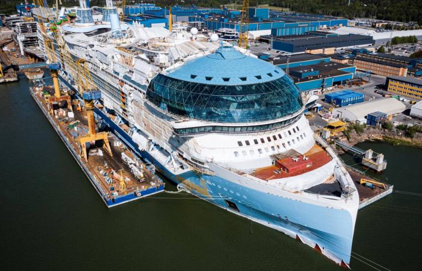 El crucero más grande del mundo zarpará en 2024