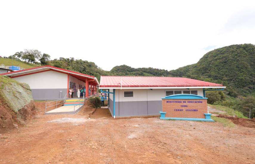 Nuevo centro escolar en la comarca indígena Ngäbe Buglé