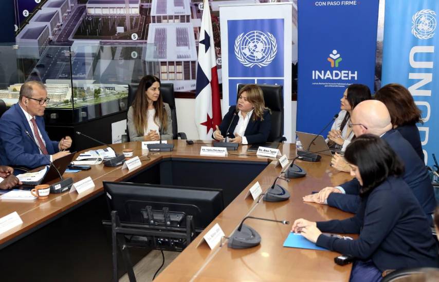Delegación de la ONU evalúa avances del plan de modernización del INADEH