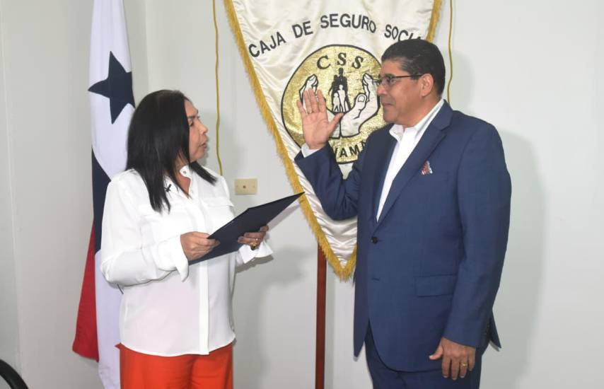 Amílcar Córdoba asume la presidencia de la Junta Directiva de la CSS
