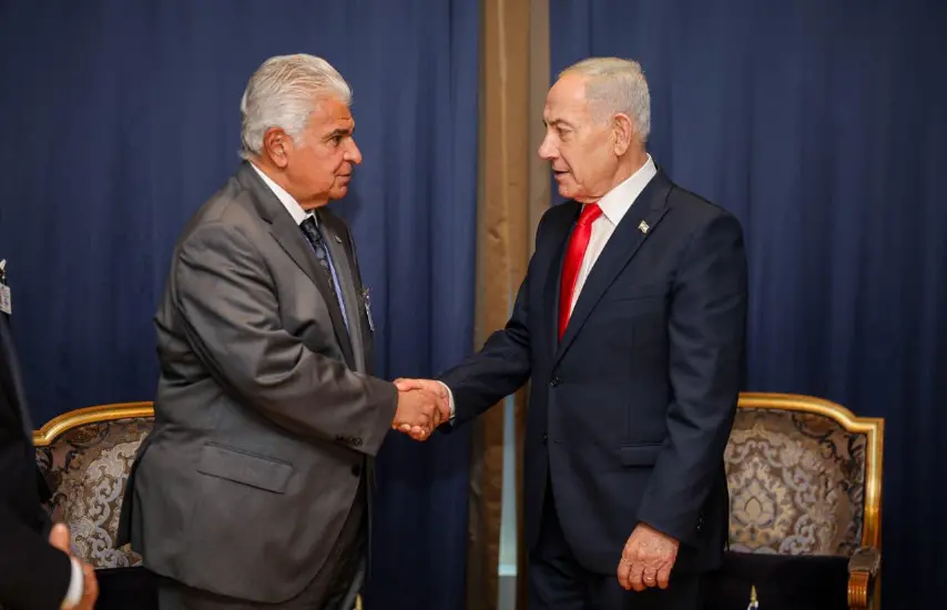 Netanyahu promete a Mulino cooperar con Panamá en tecnología, inteligencia artificial y comercio