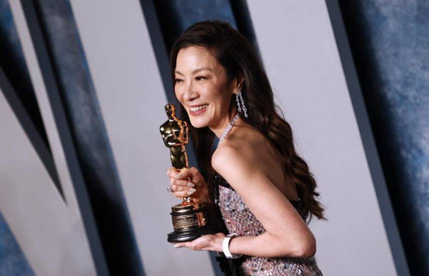 AFP | Michelle Yeoh, ganadora del Oscar.
