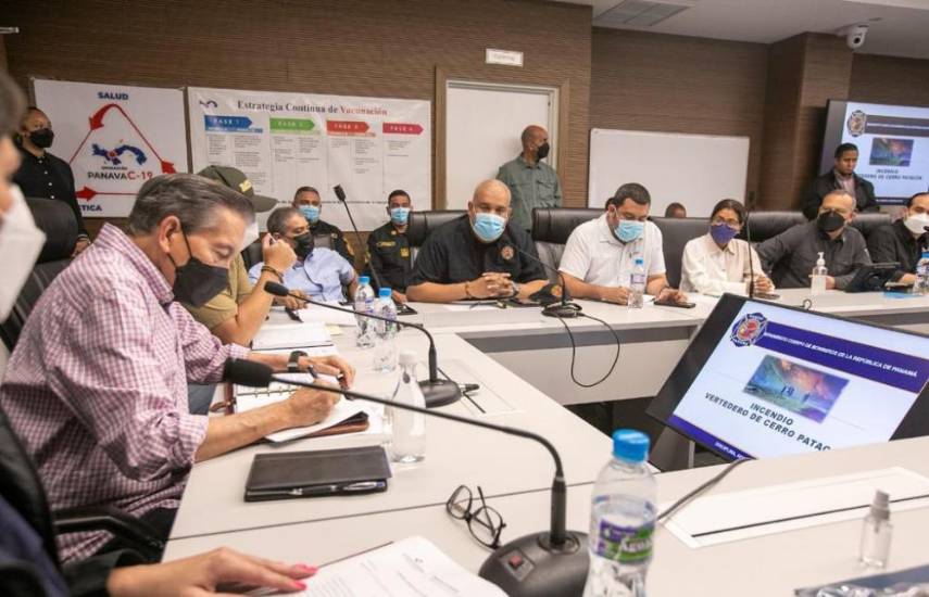 Incendio en Cerro Patacón está controlado en un 70% según informe