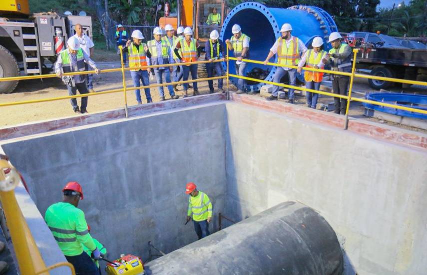IDAAN desarrolla la interconexión del Anillo Hidráulico Este en Panamá Norte