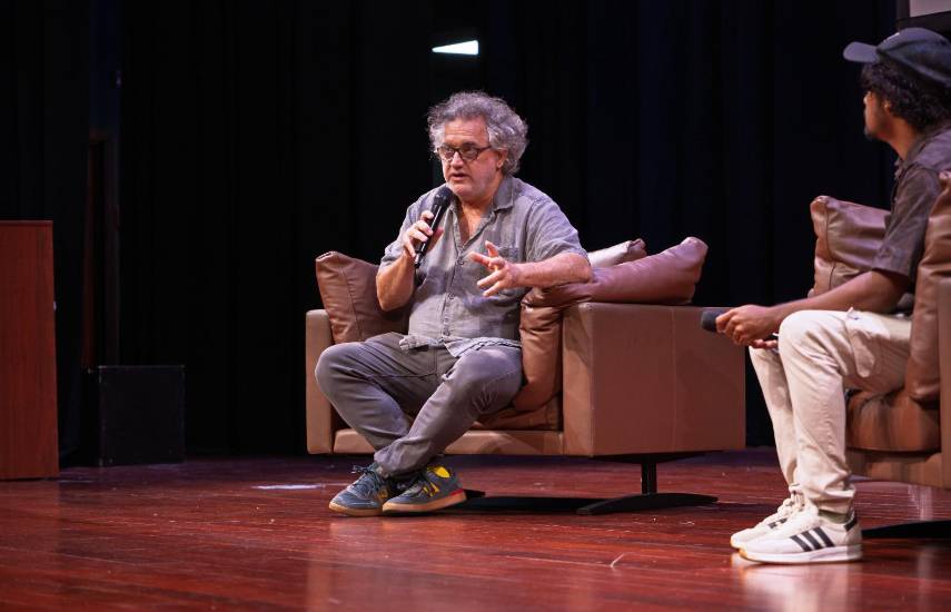 Abner Benaim impulsa el cine nacional con emotivo cineforo en Colón