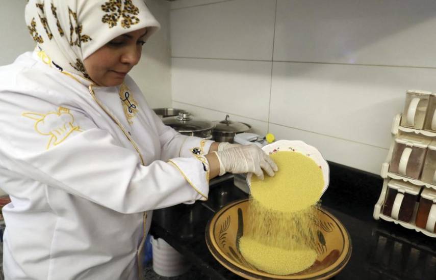Los libios quieren reconocimiento internacional para su cuscús