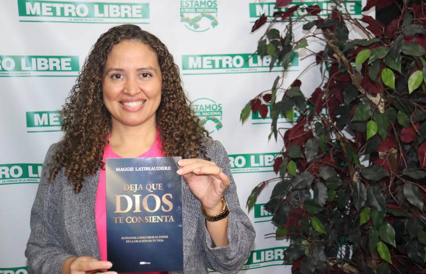 Maggie Latibeaudiere debuta en la FIL con el devocional íntimo “Deja que Dios te consienta”