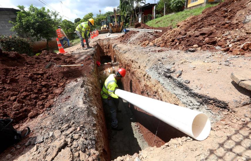 Las obras de saneamiento alcanzan 84.68 % de avance
