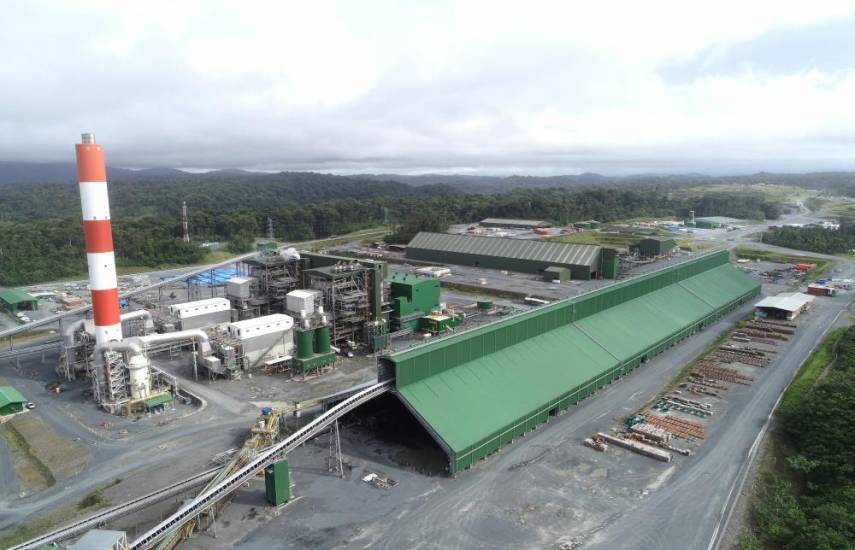ML | Vista panorámica de la planta de procesamiento en el proyecto Cobre Panamá, ubicado en Donoso.