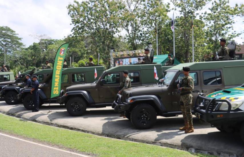 Estados Unidos dona a Panamá 63 Jeeps para operaciones en áreas de difícil acceso