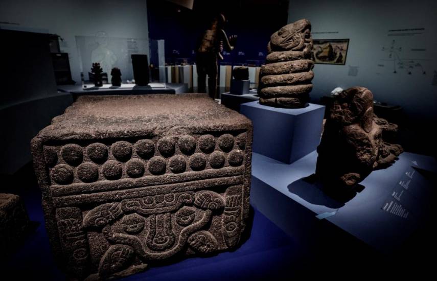 Los tesoros más recientes del Templo Mayor mexica expuestos en París